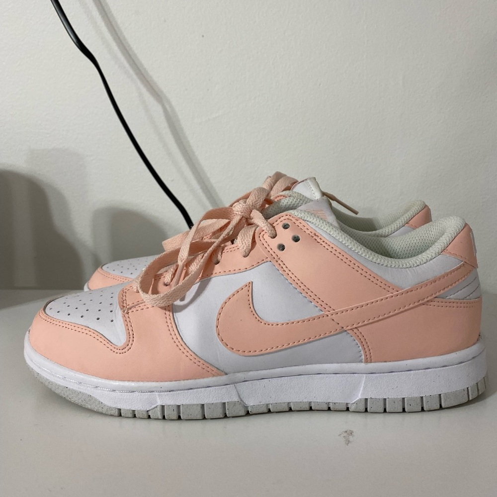 dunk lows pale coral